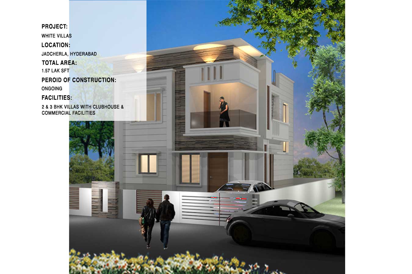 WHITE VILLAS HYDERABAD