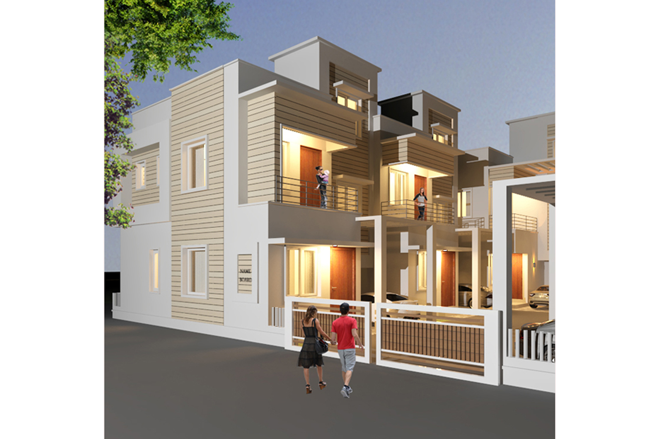WHITE VILLAS ORAGADAM