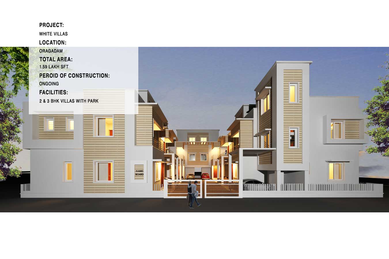 WHITE VILLAS ORAGADAM