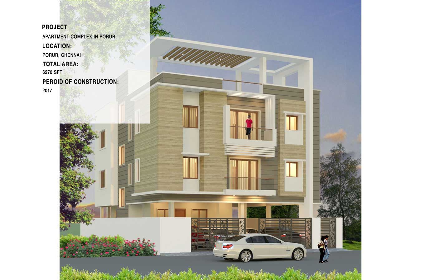APARTMENT COMPLEX IN PORUR