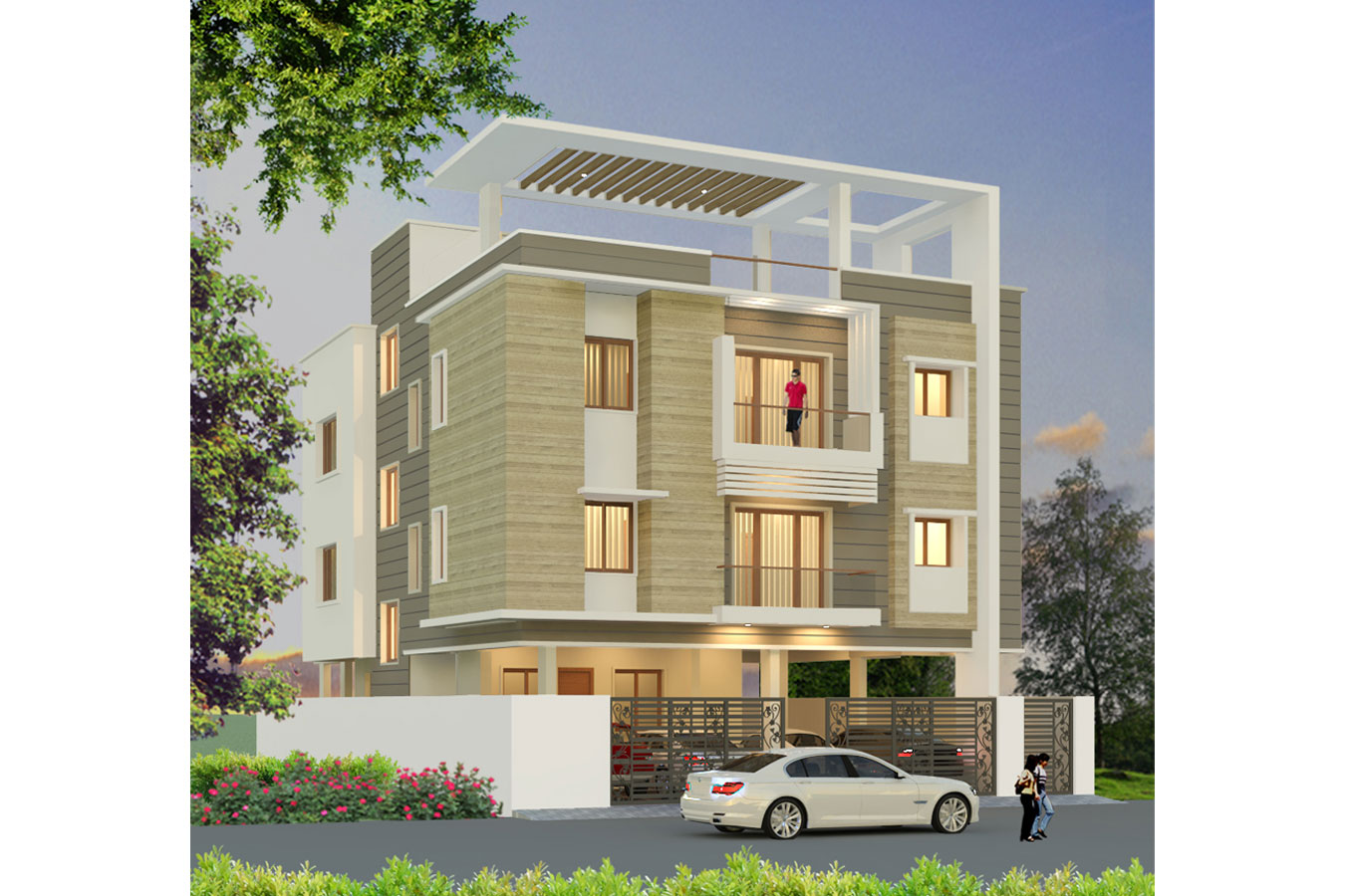 APARTMENT COMPLEX IN PORUR