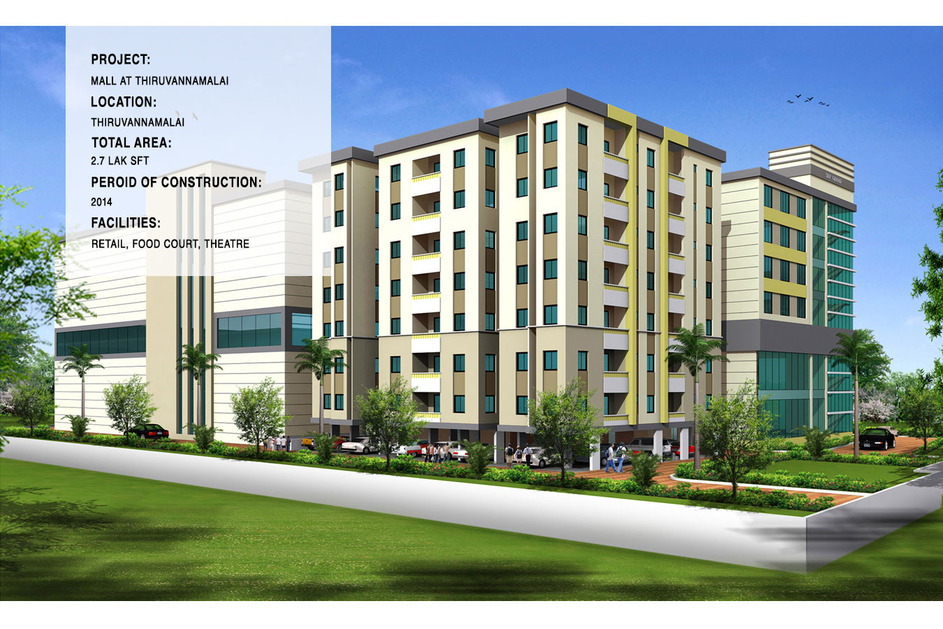 PROPOSED RESIDENTIAL and COMMERCIAL DEVELOPMENT at THIRUVANAMALAI