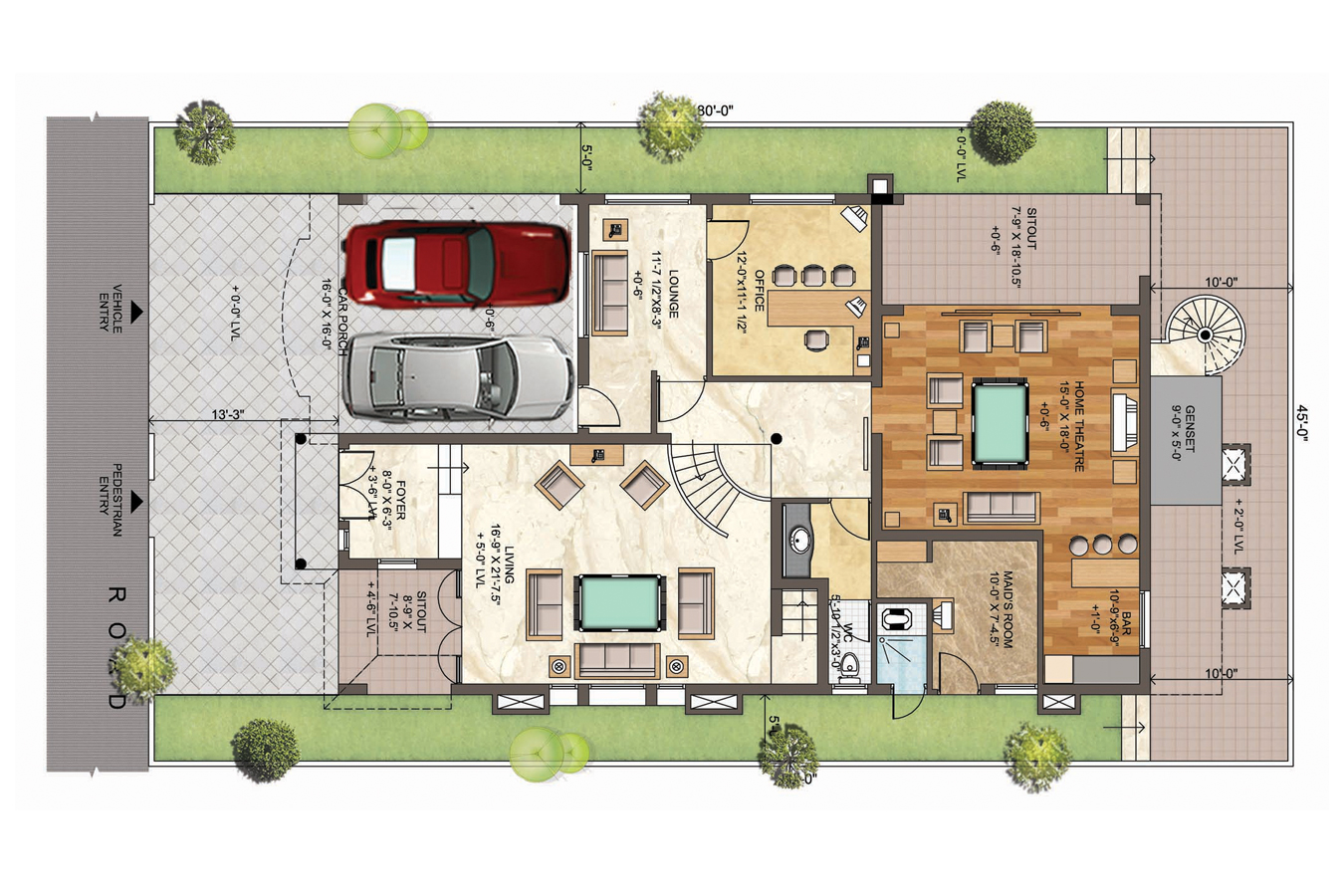 PROPOSED RESIDENCE AT ANNANAGAR