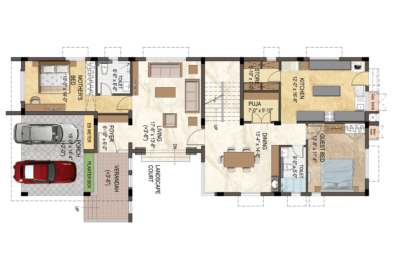 PROPOSED RESIDENCE AT ANNANAGAR