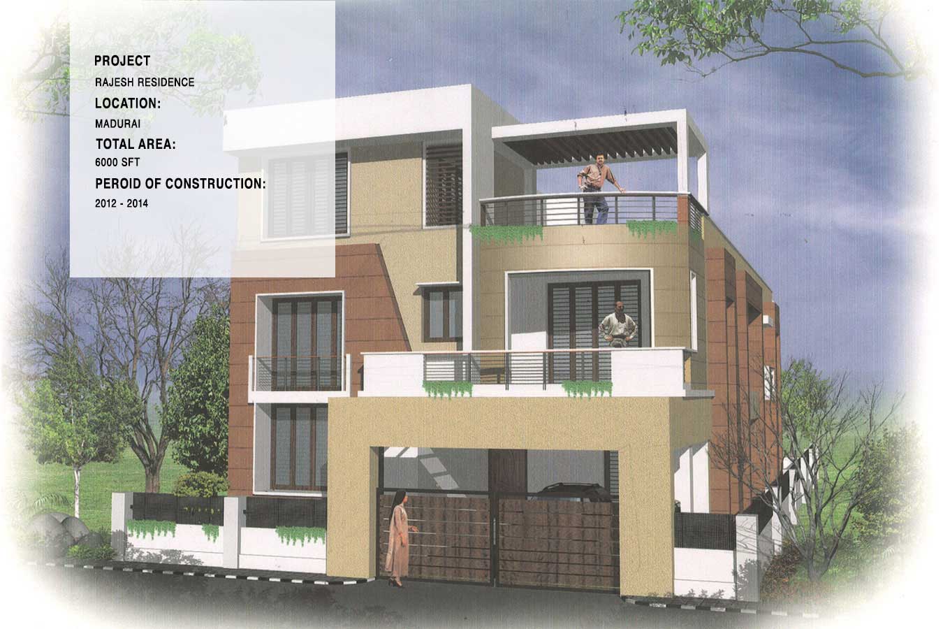 PROPOSED RESIDENCE AT MADURAI